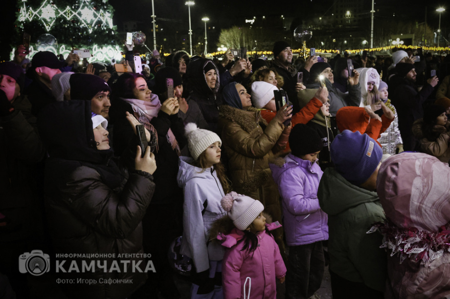 Новогодняя ночь в Петропавловске-Камчатском (фоторепортаж). . Фотография 44