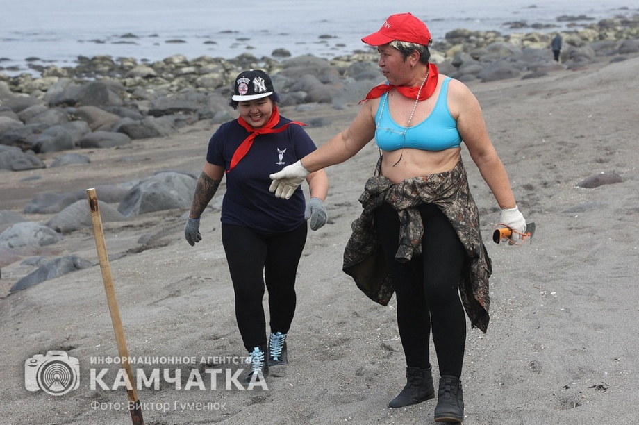 Заповедный берег юга Камчатки очистили от мусора. фото: Виктор Гуменюк. Фотография 10