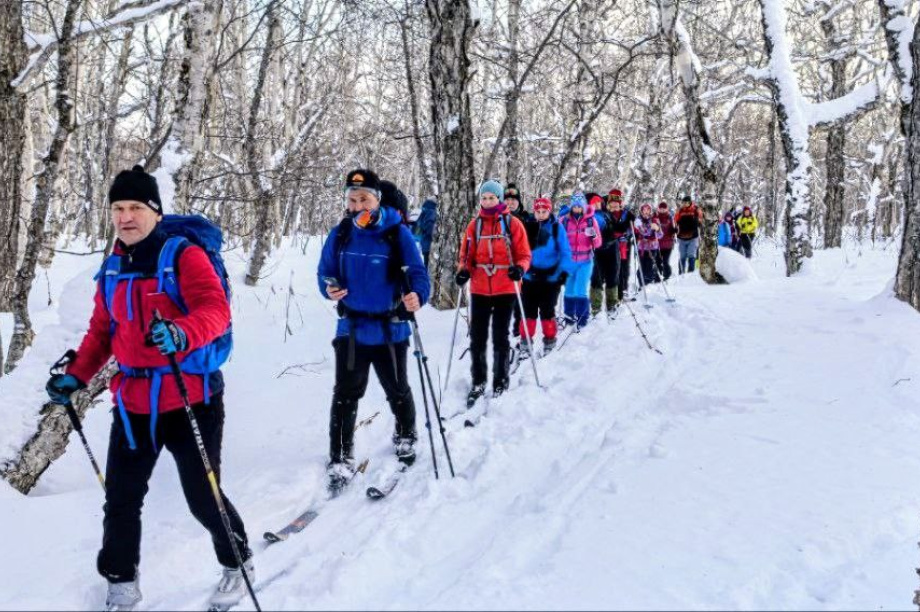 Активный отдых на Камчатке немыслим без лыжных походов . Фото: ТГ-канал турклуба «Медведь». Фотография 3