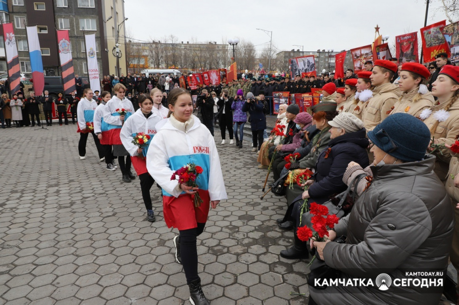Памятные мероприятия в Парке Победы. Фото: Виктор Гуменюк. Фотография 60