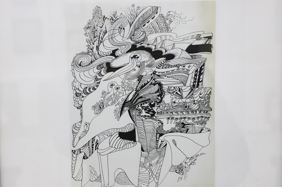 Персональная выставка Камчатского художника Юрия Захарова. Фоторепортаж. Фото: Виктор Гуменюк\ИА "Камчатка". Фотография 21