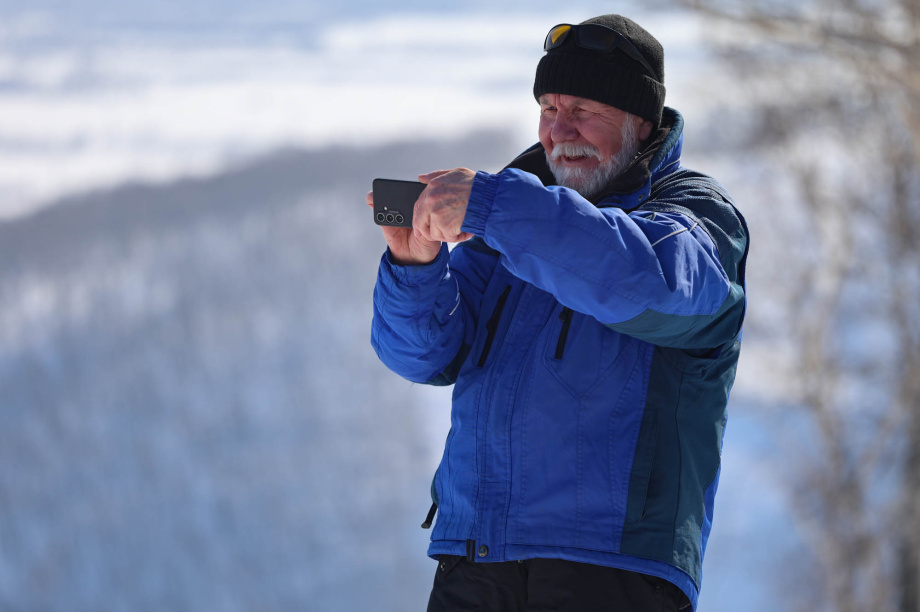 Лыжный поход в честь 8 Марта от турклуба «Медведь». Фото: «Камчатка Сегодня» \ Игорь Сафончик. Фотография 31