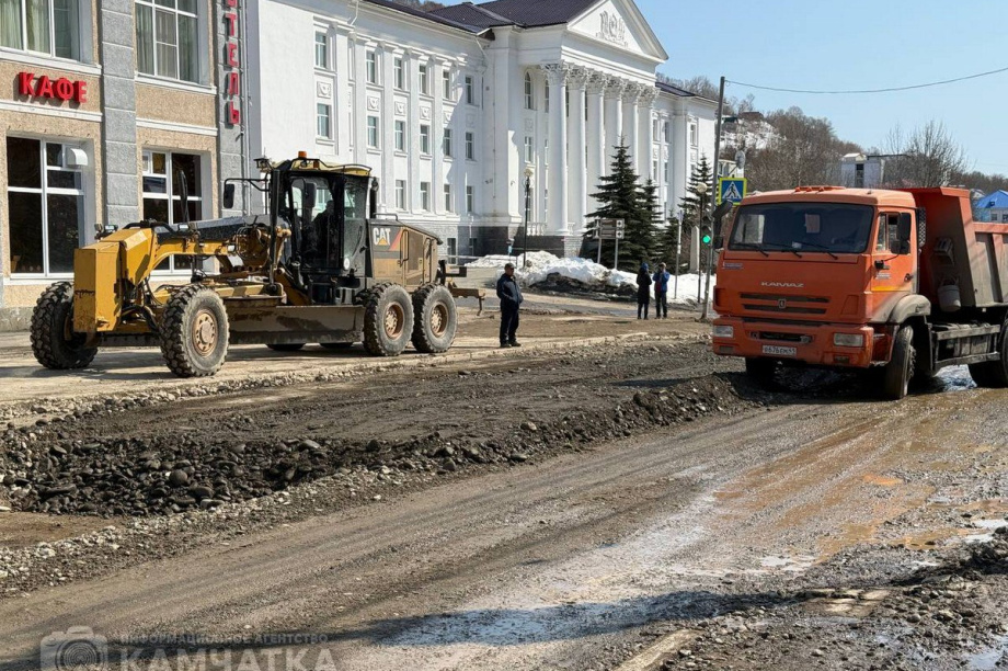 Дорога на ул. Ленинская на Камчатке «приходит в себя» после ремонта. Фото: ИА "Камчатка". Фотография 3