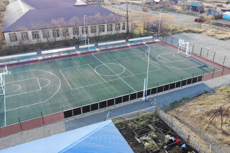 Футбольное поле за 10 млн рублей построили в селе на севере Камчатки. Фото: kamgov.ru
