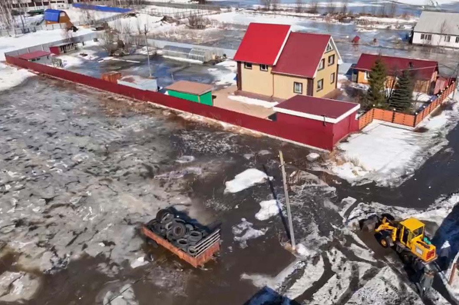 На Камчатке подтоплен поселок Раздольный. фото: администрация ЕМР